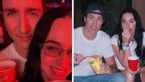 Justin Trudeau and Katy Perry check out Bieber set at Coachella