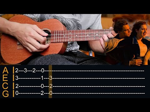 TITANIC (My Heart Will Go On) - Fingerstyle no uKulele WITH TABS