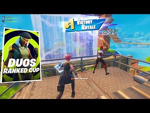 RTX 5070 + RYZEN 7 9800X3D | Fortnite | Duo Reload Ranked Cup | Benchmark | Performance Mode