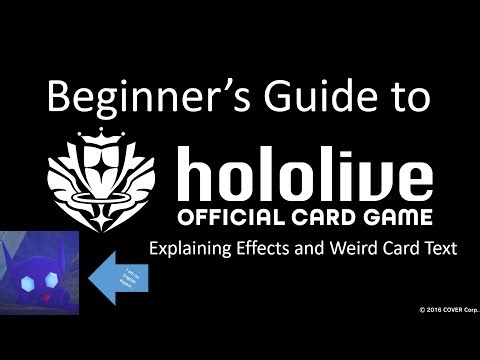 Beginner's Guide to the hololive OCG: Effects and Card Text