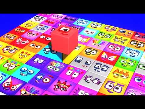 Kindergarten Math Learning Videos: Numberblocks 1-100 Adventure! 🌟
