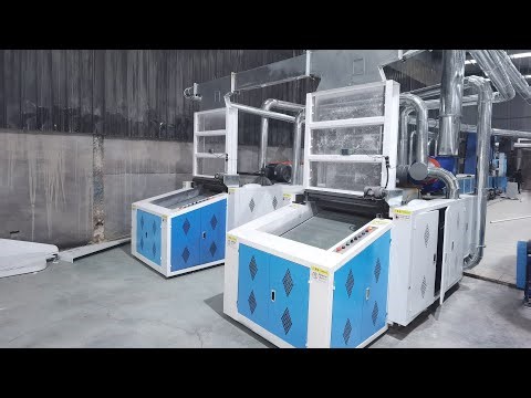 Textile waste recycling machine，waste cotton recycling machine