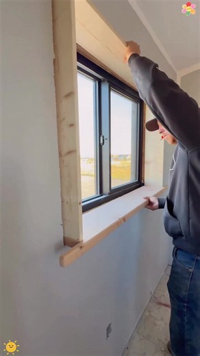 How Pros Make Window Trim Look Built Into the Wall
