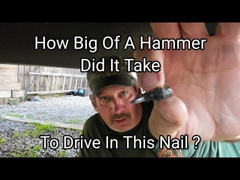 How To Remove A Power Actuated Fastener From The Underbelly