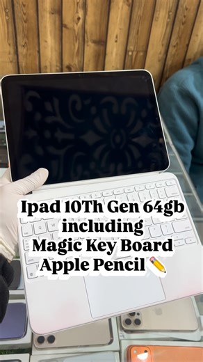 Dar Shakir on Instagram: "Ipad 10th Gen 64gb including Magic keyboard ⌨️ and Apple 🍎 Pencil ✏️ @mobile_hub_anantnag #mobilehubanantnag #trendingreels #viralvideos"