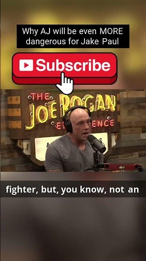 Joe Rogan Explains Why AJ Is Jake Paul's Worst Nightmare 💀 #boxing #ufc