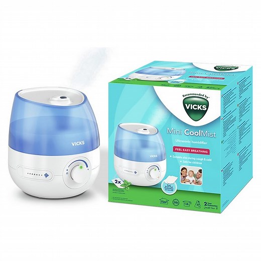 Buy Vicks VUL525 Mini Cool Mist Ultrasonic Humidifier | Humidifiers | Argos