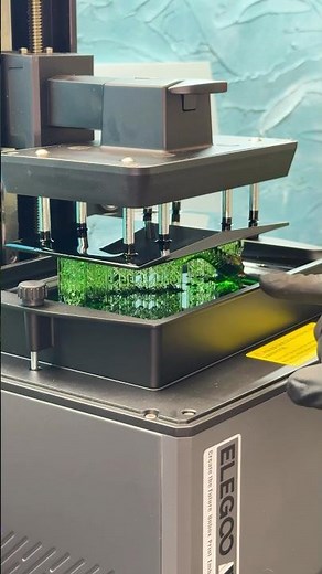 Part three: Elegoo Mars 5 Ultra Resin 3D Printer with tilt feature. ​⁠