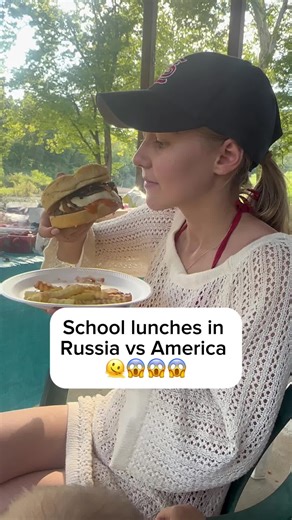 I’m genuinely worried about what American kids eat at school #schoollunch #lunchboxideas #lunchbox #schoollunchideas #russiavsusa