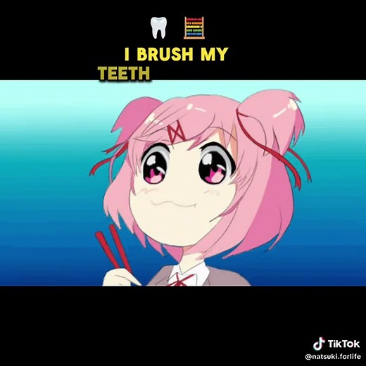 Natsuki Dancing GIFs for First of the Month Celebration