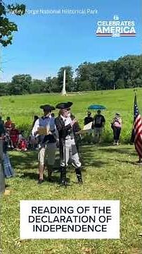 Reading of the Declaration of Independence
