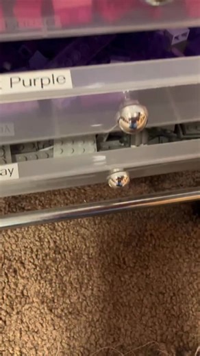 When a rare LEGO color isn’t so rare anymore #lego #legoreels #legobuild #storage | HOF Builder