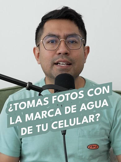 Cómo poner marca de agua en fotos con tu celular