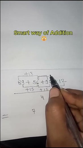 Smart Way of Addition 😲 | Fast Calculation Trick