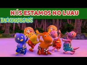 Os Backyardigans - Nós Estamos no Luau (Pablo, Tayrone, Uniqua, Tasha e Austin) Clips Musicais