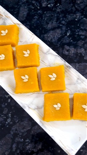Mango barfi recipe| Coconut mango barfi