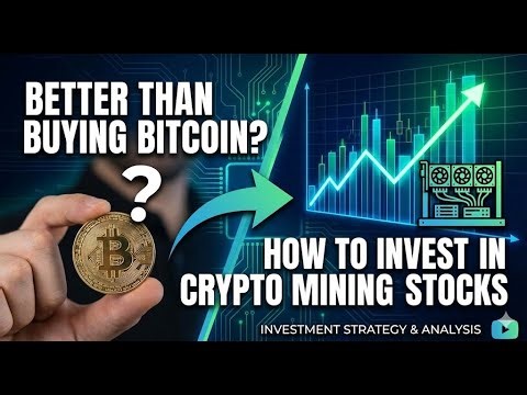 Better Than Buying Bitcoin? How to Invest in Crypto Mining Stocks!