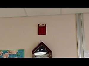 Simplex Fire Alarm Test (Elementary School)
