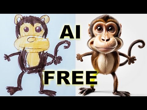 Turn 2D drawings to Realistic 3D using AI, for FREE | Dzine | Transforms Your Sketches