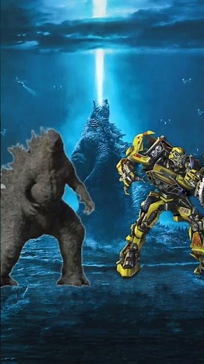 Godzilla vs transformers