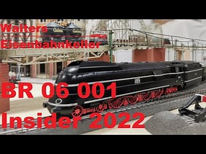 Märklin Insidermodell 2022, BR 06 001 mit dynamischem Dampfausstoß