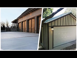 75 Rustic Four-car Garage Design Ideas You'll Love 🔴