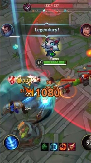 yasuo's training LOL #mobilegame #leagueoflegends #leagueoflegendswildrift