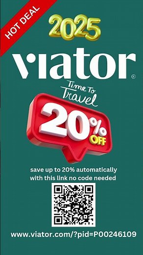 Viator.com Promo Code 20% (2025)