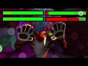Madagascar 3 Final Battle With Healthbars