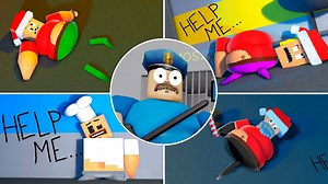 102K views · 870 reactions | BARRY SANTA SECRET FAMILY NEEDS HELP IN BARRY PRISON ESCAPE ( Scary Obby ) - Roblox Animation | Rusplaying | Facebook
