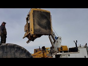 Caterpillar 3306 Power Pack Removal 6,500 LBS!