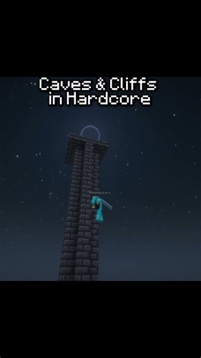 Day 24 of Completing Every Minecraft Advancement in Hardcore (Caves & Cliffs)