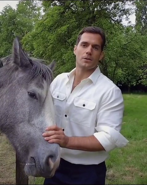 Henry Cavill Riding Horse: A Handsome Superman on Horseback