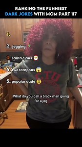 Ranking the Funniest Dark Jokes With Mom Part 117 😳😂 #shorts #funny #joke #darkhumor