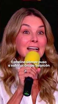 Catalina Gómez put Grupo Salpicón to the test | Sábados Felices