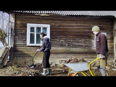 Quiet Spring Day in the Countryside | Yard Work and Baking