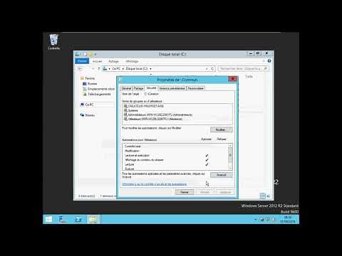 Créer un dossier partagé sous Windows