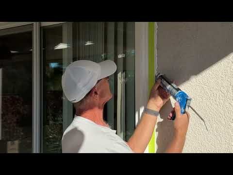 Resealing your homes windows, Caulking House Windows
