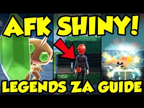 AFK SHINY POKEMON GUIDE! Pokemon Legends ZA Shiny Hunting