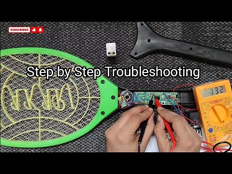 Mosquito Bat Repair | Mosquito Racket Repair | Step by Step Troubleshooting