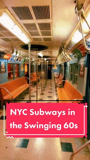 Exploring NYC Subways in the Swinging 60s