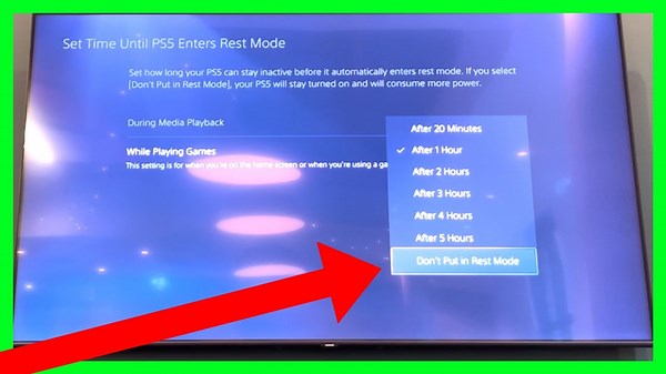 How to turn off rest mode on PS5 (new PlayStation 5 update in 2024)