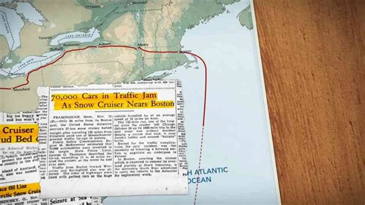 The snow cruiser that never got moving