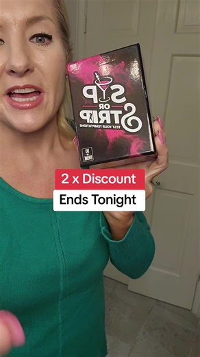 Sip or Strip by Do or Drink - Couples Game. Test your Tempations. Final Price, availability, shipping, coupons, and discounts might differ based on your tiktok account, available coupons, and current promotions. Always refer to product listing for up-to-date offers. Women 30 , Women 40 , Women 50 ,Trending Products, Must Buy, Flash Sale, Discount, Free Shipping, tiktokshopdeals, tiktokcoupons. #NewYearNewMe #JanuaryFinds #NewYearReset #2026goals #NewArrivalsSurge