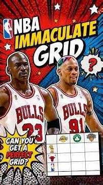 IMMACULATE GRID IS TOO EASY! #nba #basketball #mj #nbabasketball #challenge #sports