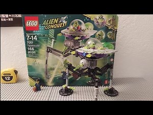 Lego Alien Conquest Tripod invader set #7051 |S PIDER'S Lego review