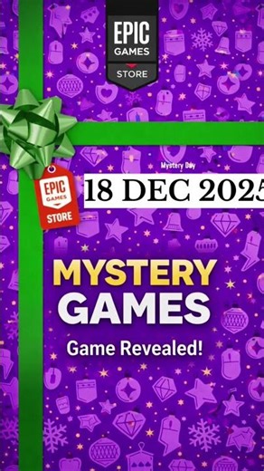 Epic Games Store Mystery Game Revealed | 18 December 2025 🔥 FREE GAME Unlocked! #EpicGamesStore