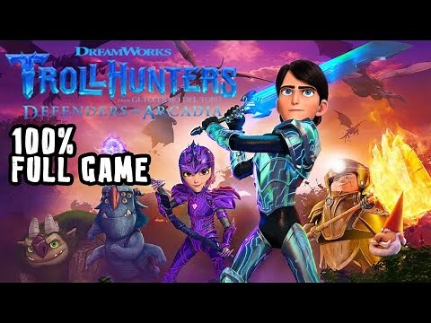 Trollhunters: Defenders of Arcadia FULL GAME 100% Longplay (PS4, XB1, Switch)