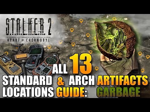 All Artifact Locations: Garbage - Stalker 2 Guide