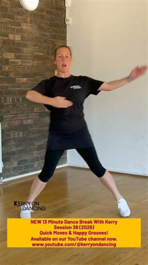 A great home dance workout to get your feet moving, your heart pumping and your mood lifted 😊